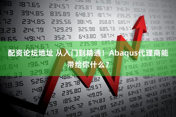 配资论坛地址 从入门到精通!Abaqus代理商能带给你什么?